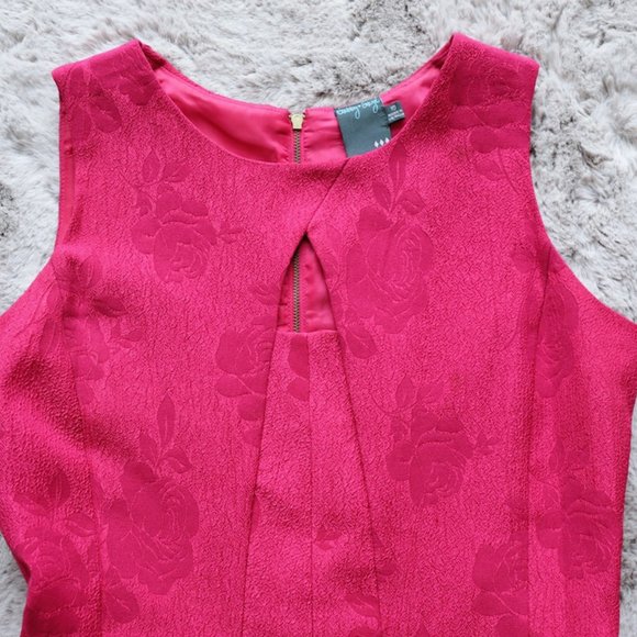 Gabby Skye Brocade Fit & Flare Floral Dress - Picture 3 of 8